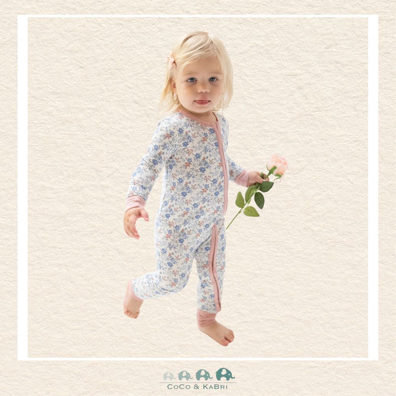Angel Dear: Country Girl Floral - 2 Way Zipper Romper, CoCo & KaBri Children's Boutique