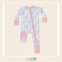 Angel Dear: Country Girl Floral - 2 Way Zipper Romper, CoCo & KaBri Children's Boutique