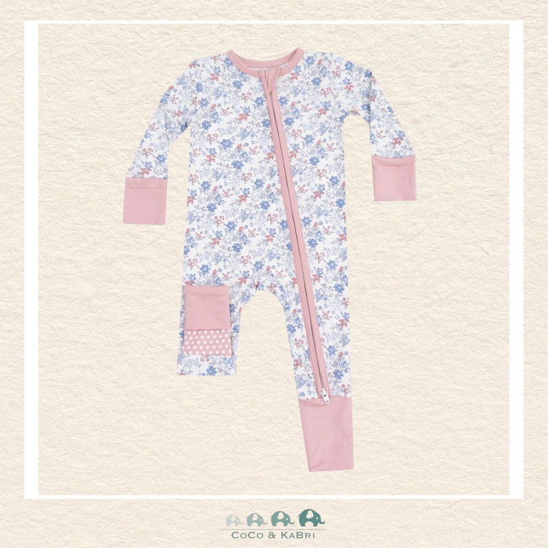 Angel Dear: Country Girl Floral - 2 Way Zipper Romper, CoCo & KaBri Children's Boutique