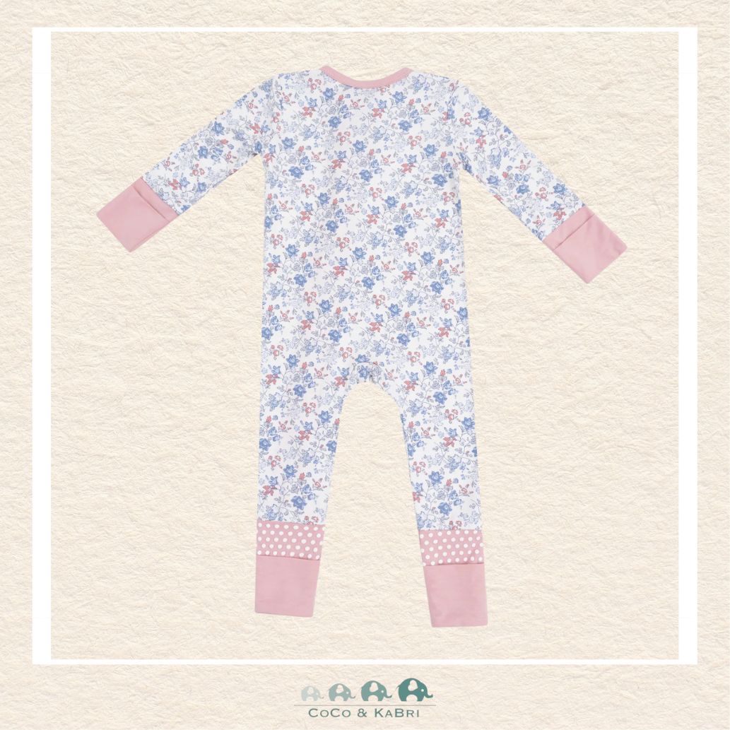 Angel Dear: Country Girl Floral - 2 Way Zipper Romper, CoCo & KaBri Children's Boutique
