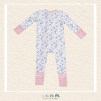 Angel Dear: Country Girl Floral - 2 Way Zipper Romper, CoCo & KaBri Children's Boutique