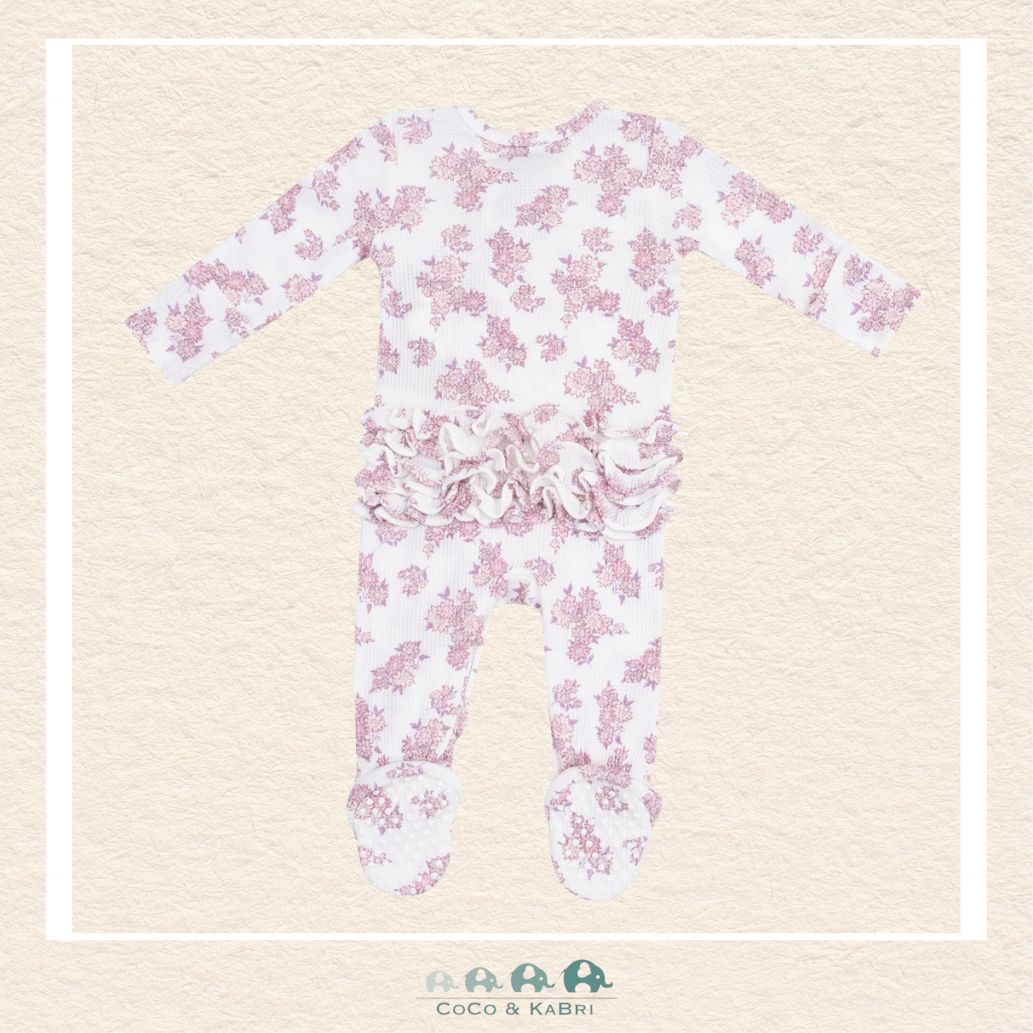 Angel Dear: Countryside Coreopsis - 2 Way Ruffle Zipper Footie, CoCo & KaBri Children's Boutique