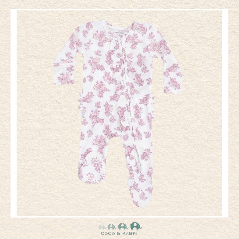 Angel Dear: Countryside Coreopsis - 2 Way Ruffle Zipper Footie, CoCo & KaBri Children's Boutique