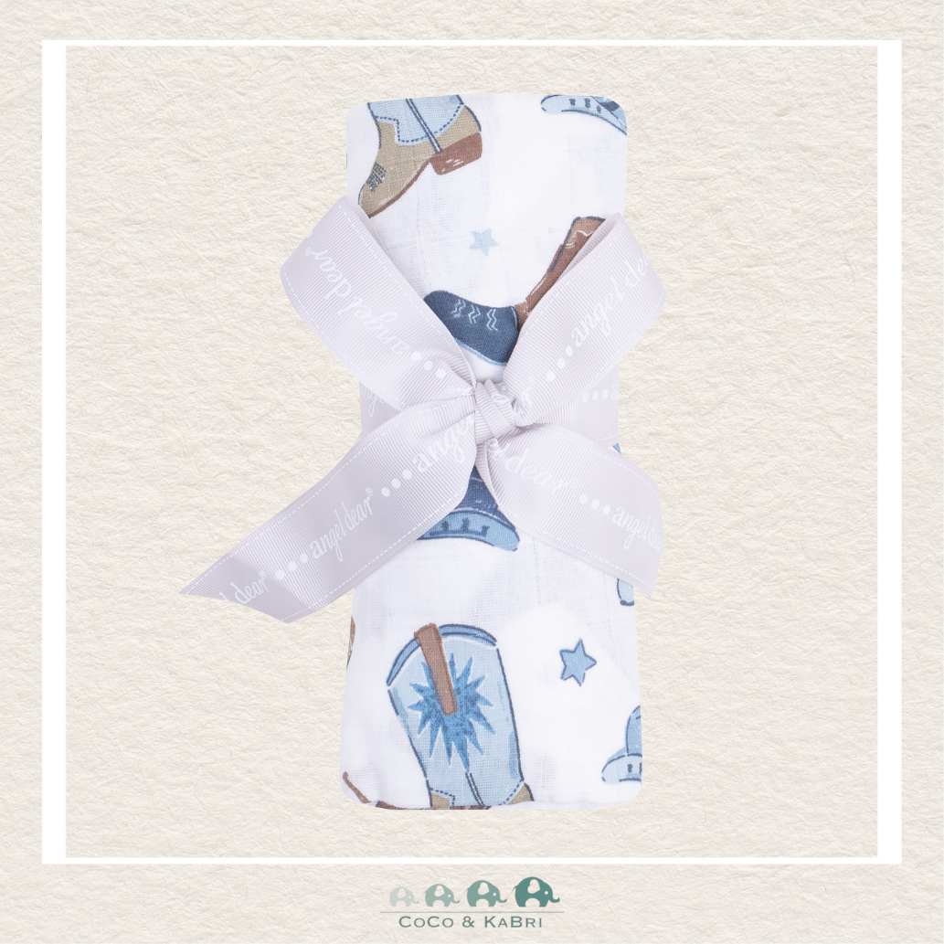 Angel Dear Cowboy Boots Swaddle Blanket, CoCo & KaBri Children's Boutique
