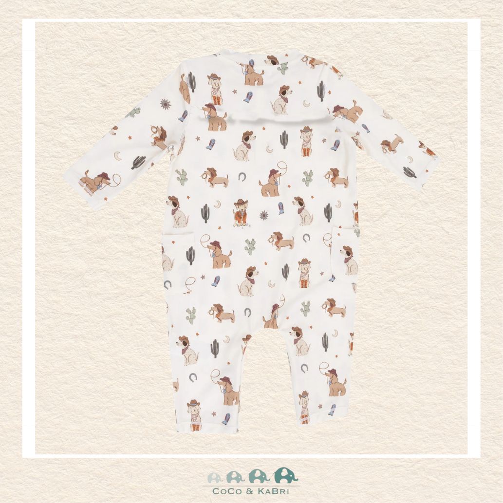 Angel Dear: Cowboy Dogs - Bamboo Uni Romper, CoCo & KaBri Children's Boutique