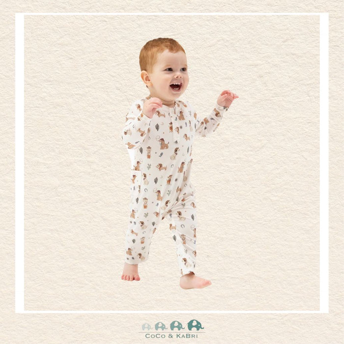 Angel Dear: Cowboy Dogs - Bamboo Uni Romper, CoCo & KaBri Children's Boutique