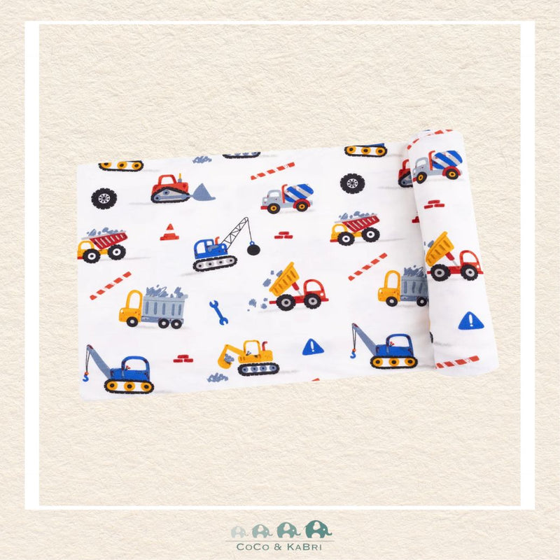 Angel Dear: Crayon Construction Swaddle Blanket, CoCo & KaBri Children's Boutique