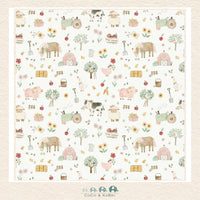 Angel Dear Cute Farm Animals Pattern