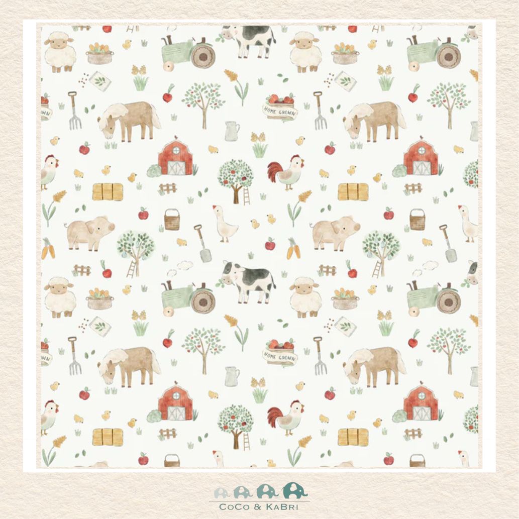 Angel Dear: Cute Farm Animals Uni - Feeding Bib pattern.  CoCo & KaBri Children's Boutique Brooks Alberta Canada