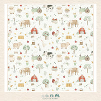 Angel Dear: Cute Farm Animals Uni - Feeding Bib pattern.  CoCo & KaBri Children's Boutique Brooks Alberta Canada