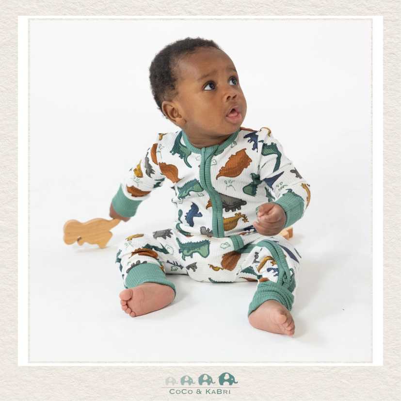 Angel Dear Dino Rocks 2 Way Zipper Romper, CoCo & KaBri Children's Boutique
