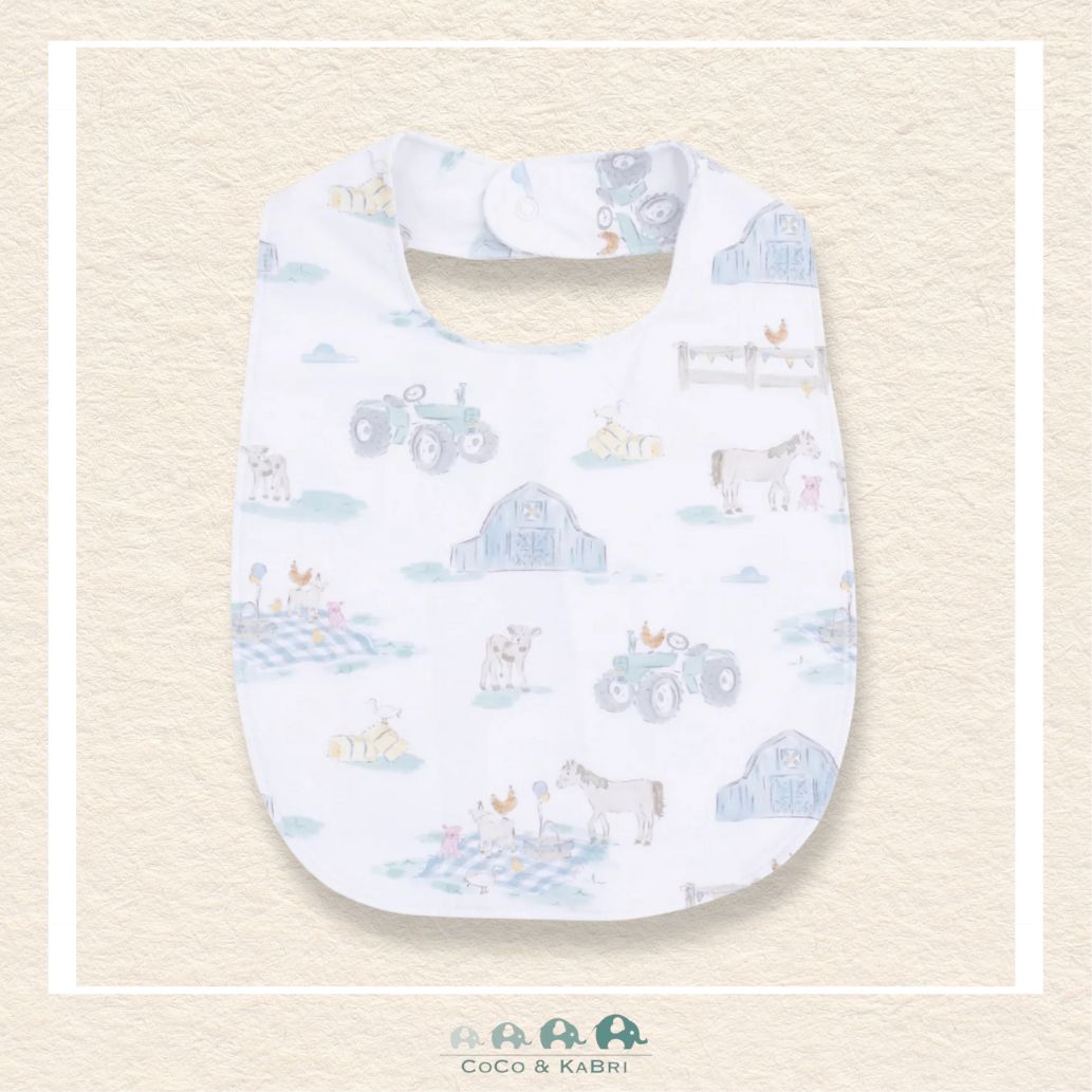Angel Dear: Farm Animal Party - Feeding Bib, CoCo & KaBri Children's Boutique, Brooks Alberta Canada