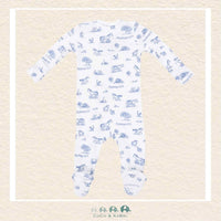 Angel Dear: Farm Friends - 2 Way Zipper Footie, CoCo & KaBri Children's Boutique, Brooks Alberta Canada
