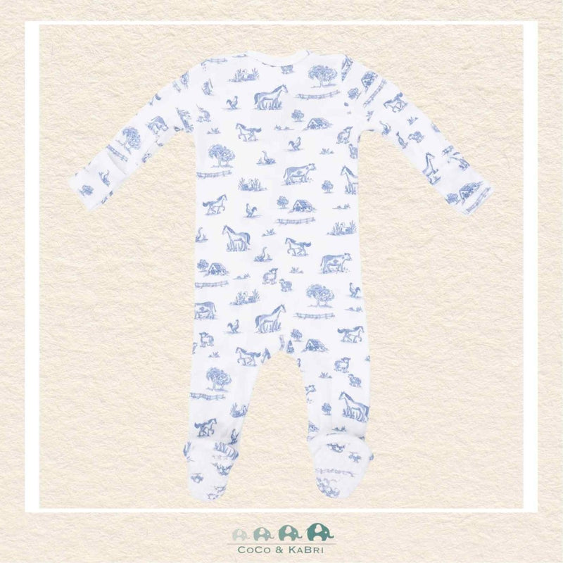Angel Dear: Farm Friends - 2 Way Zipper Footie, CoCo & KaBri Children's Boutique, Brooks Alberta Canada