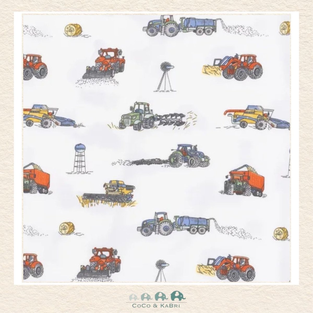 Angel Dear: Farm Machines - Swaddle Blanket, CoCo & KaBri Children's Boutique, Brooks Alberta Canada