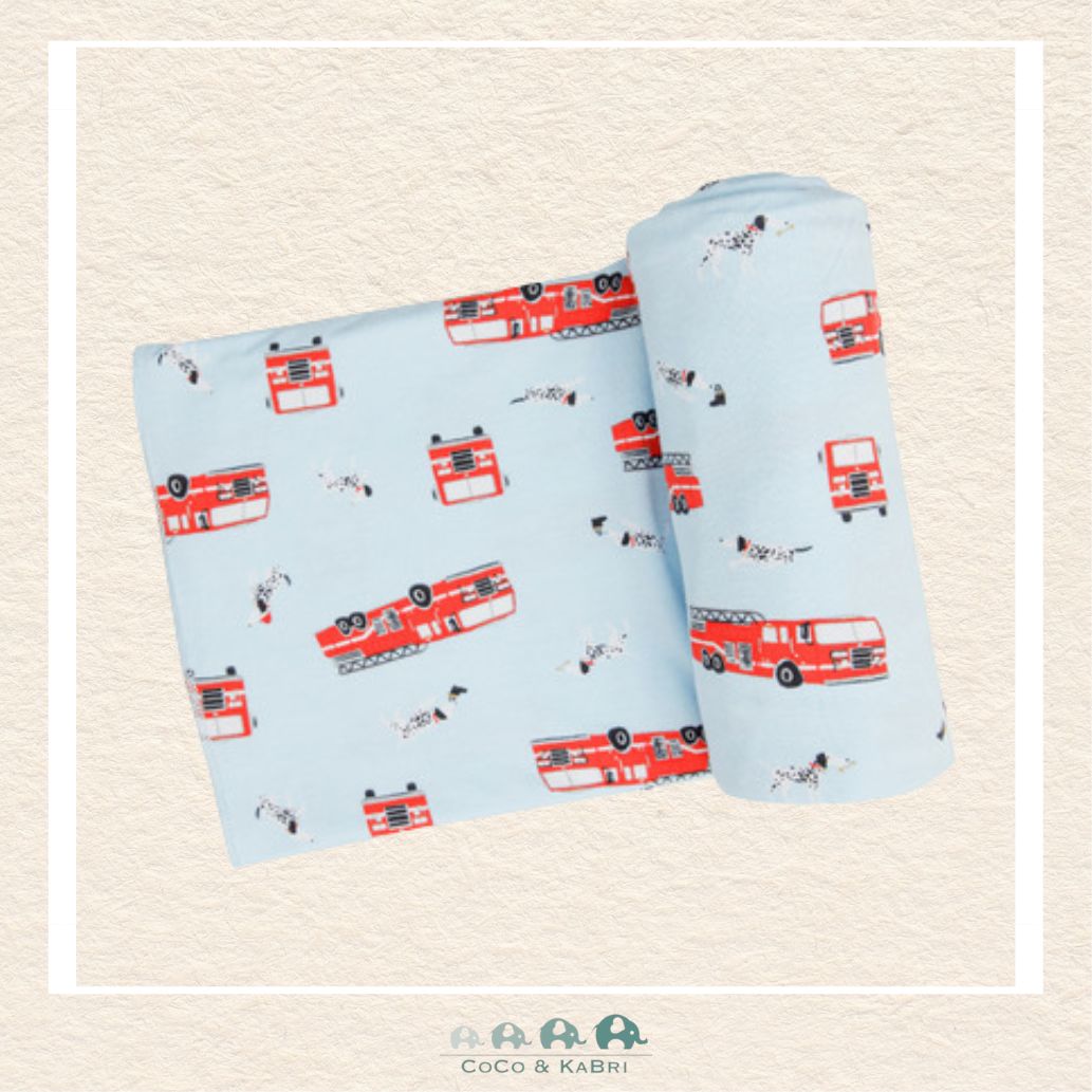 Angel Dear Firetruck Swaddle Blanket, CoCo & KaBri Children's Boutique, Brooks Alberta Canada