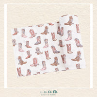 Angel Dear: Future Cowgirl - Swaddle Blanket, CoCo & KaBri Children's Boutique