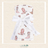 Angel Dear: Future Cowgirl - Swaddle Blanket, CoCo & KaBri Children's Boutique