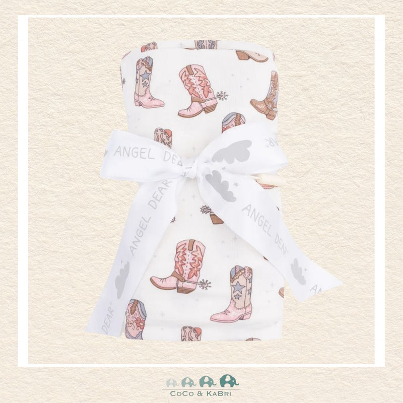 Angel Dear: Future Cowgirl - Swaddle Blanket, CoCo & KaBri Children's Boutique