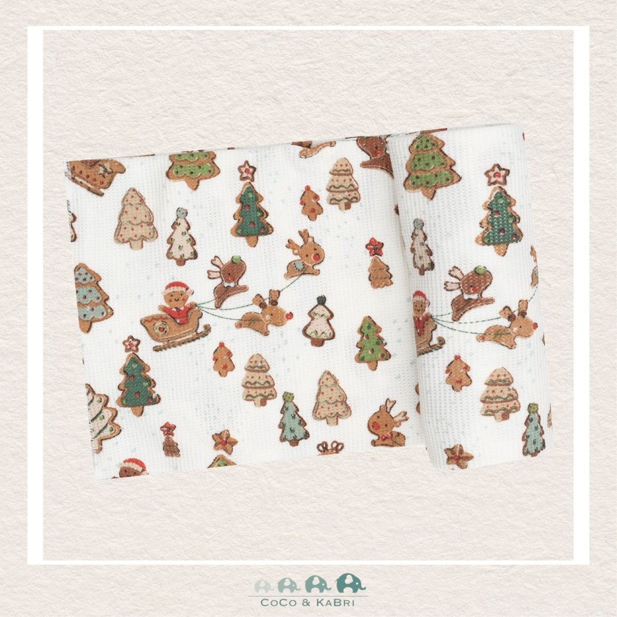 Angel Dear Gingerbread Sleigh Ride - Swaddle Blanket, CoCo & KaBri Children's Boutique