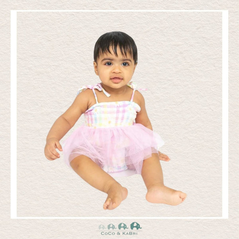 Angel Dear Gingham Daisy TuTu Bubble Dress, CoCo & KaBri Children's Boutique