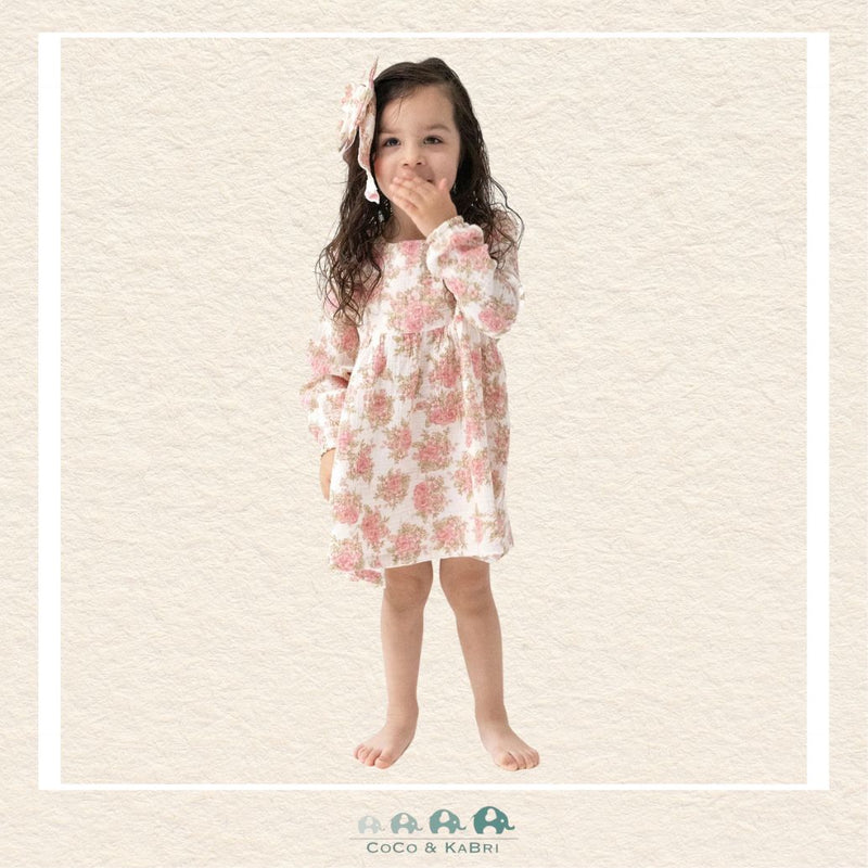 Angel Dear: Heirloom Bouquets - Ruffle Dress and Ribbed Legging, CoCo & KaBri Children's Boutique
