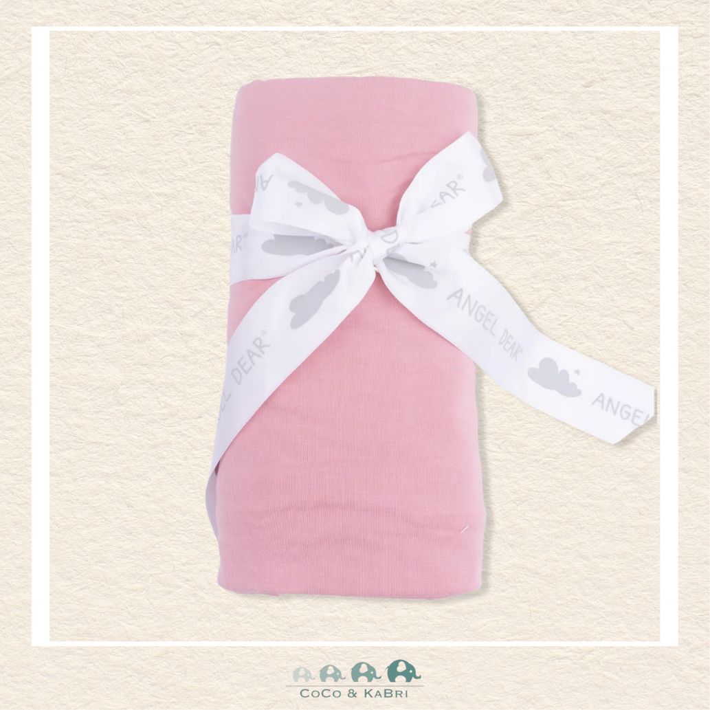 Angel Dear: Jersey Solid Rose Elegance - Swaddle Blanket, CoCo & KaBri Children's Boutique, Brooks Alberta Canada