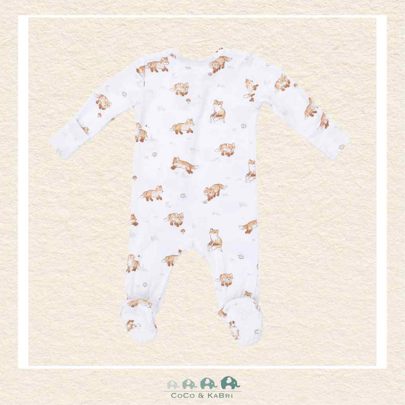 Angel Dear: Little Explorer Fox - 2 Way Zipper Footie, CoCo & KaBri Children's Boutique, Brooks Alberta Canada
