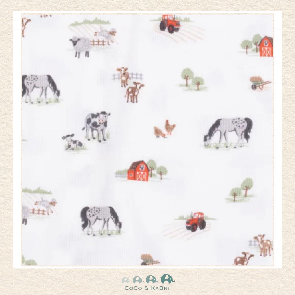 Angel Dear: Little Farm - 2 Way Zipper Footie, CoCo & KaBri Children's Boutique