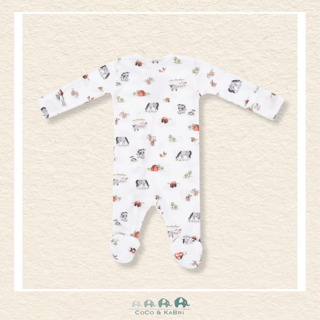 Angel Dear: Little Farm - 2 Way Zipper Footie, CoCo & KaBri Children's Boutique