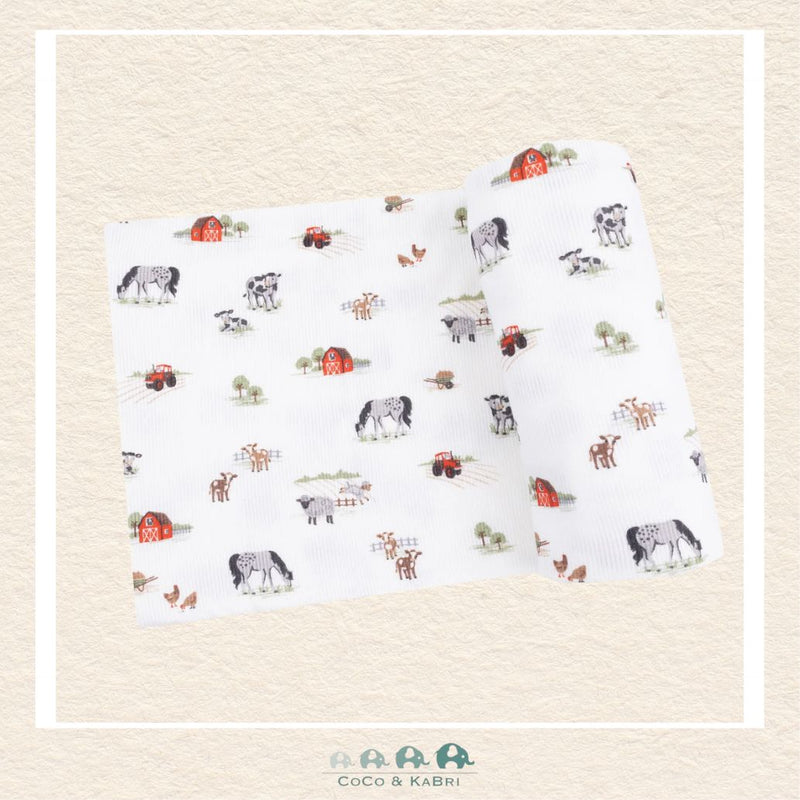 Angel Dear: Little Farm - Swaddle Blanket, CoCo & KaBri Children's Boutique
