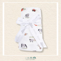 Angel Dear: Little Farm - Swaddle Blanket, CoCo & KaBri Children's Boutique