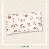 Angel Dear: Love you A Latte - Swaddle Blanket, CoCo & KaBri Children's Boutique, Brooks Alberta Canada