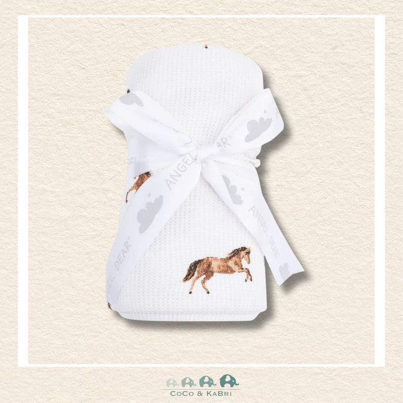 Angel Dear: Mini Horses - Swaddle Blanket, CoCo & KaBri Children's Boutique