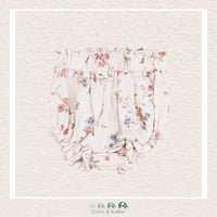 Angel Dear: Muslin Climbing Roses Pinafore & High Waisted Diaper Cover, CoCo & KaBri Children's Boutique