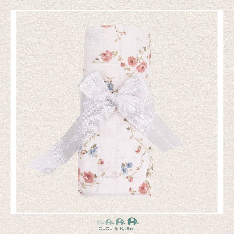 Angel Dear: Muslin Climbing Roses Swaddle Blanket, CoCo & KaBri Children's Boutique