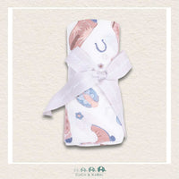 Angel Dear Muslin Cowboy Boots Pink Swaddle Blanket, CoCo & KaBri Children's Boutique