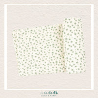 Angel Dear Muslin Jadeite Simple Floral Swaddle Blanket, CoCo & KaBri Children's Boutique