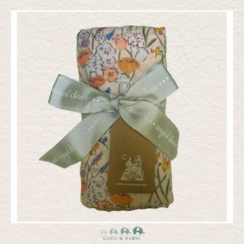 Angel Dear Muslin Swaddle Blanket - Springtime Florals, CoCo & KaBri Children's Boutique