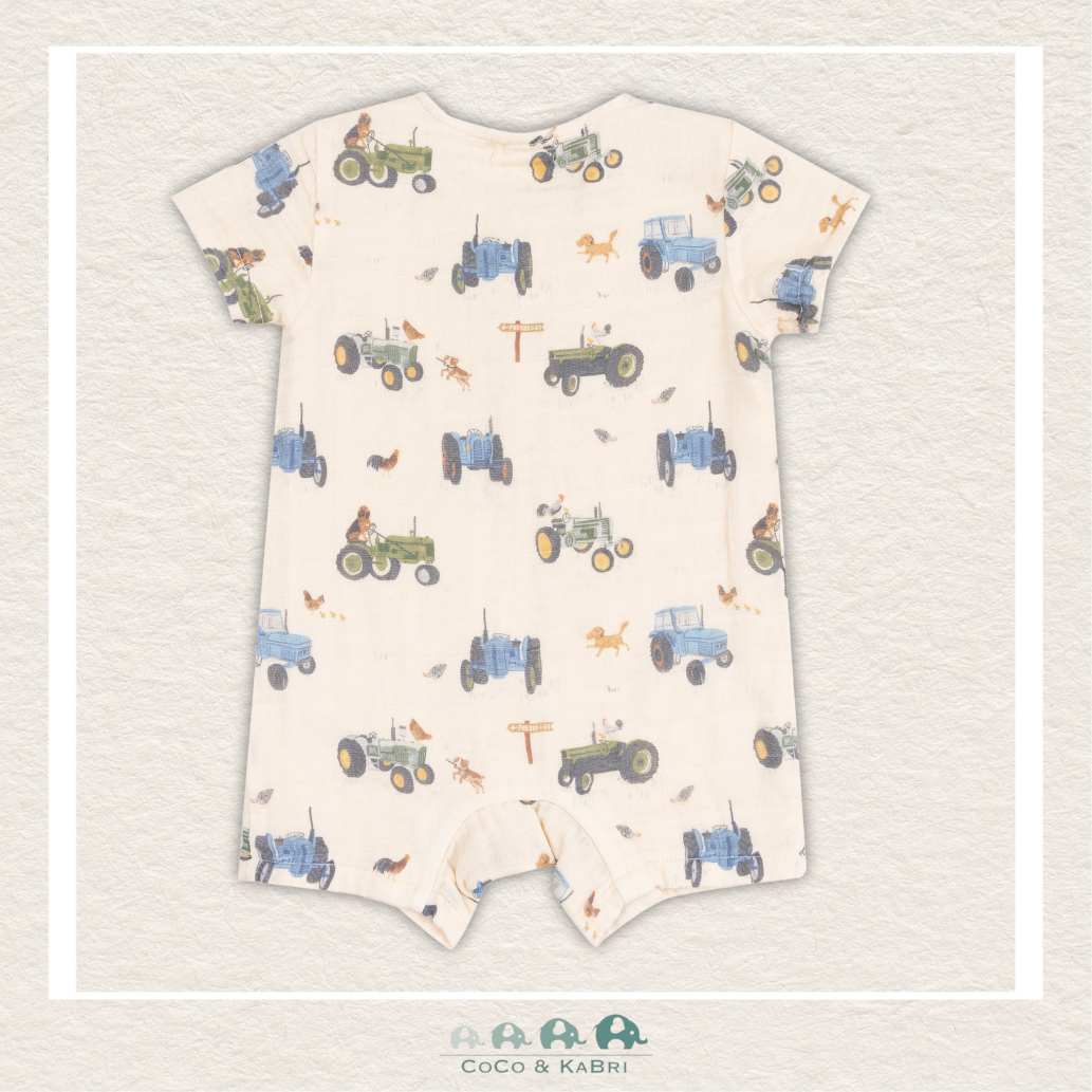 Angel Dear: Muslin Tractors And Friends Henley Shortall, CoCo & KaBri Children's Boutique