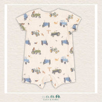 Angel Dear: Muslin Tractors And Friends Henley Shortall, CoCo & KaBri Children's Boutique