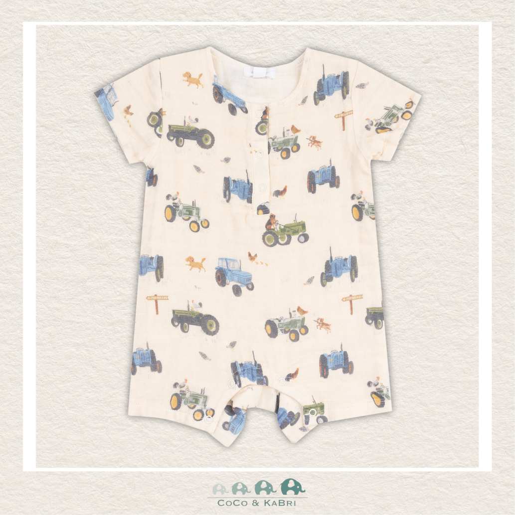 Angel Dear: Muslin Tractors And Friends Henley Shortall, CoCo & KaBri Children's Boutique
