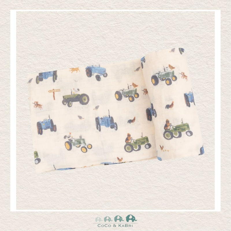 Angel Dear Muslin Tractors And Friends Swaddle Blanket, CoCo & KaBri Children's Boutique