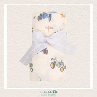Angel Dear Muslin Tractors And Friends Swaddle Blanket, CoCo & KaBri Children's Boutique