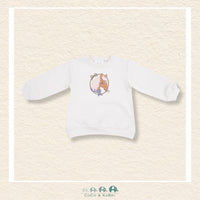 Angel Dear: Oversized puff Sleeve Sweatshirt & Leggings, CoCo & KaBri Children's Boutique