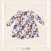 Angel Dear: Patchwork Cowgirl - Ruffle Dress and Rib Legging, CoCo & KaBri Children's Boutique