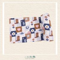 Angel Dear: Patchwork Cowgirl - Swaddle Blanket, CoCo & KaBri Children's Boutique