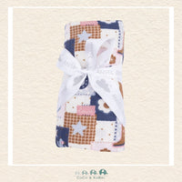 Angel Dear: Patchwork Cowgirl - Swaddle Blanket, CoCo & KaBri Children's Boutique