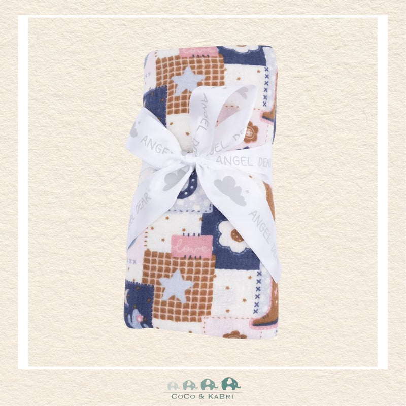 Angel Dear: Patchwork Cowgirl - Swaddle Blanket, CoCo & KaBri Children's Boutique
