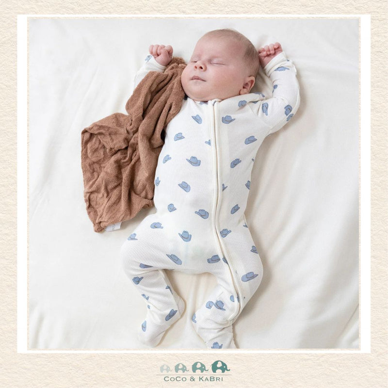 Angel Dear: Petite Cowboy Hats - 2 Way Zipper Footie, CoCo & KaBri Children's Boutique